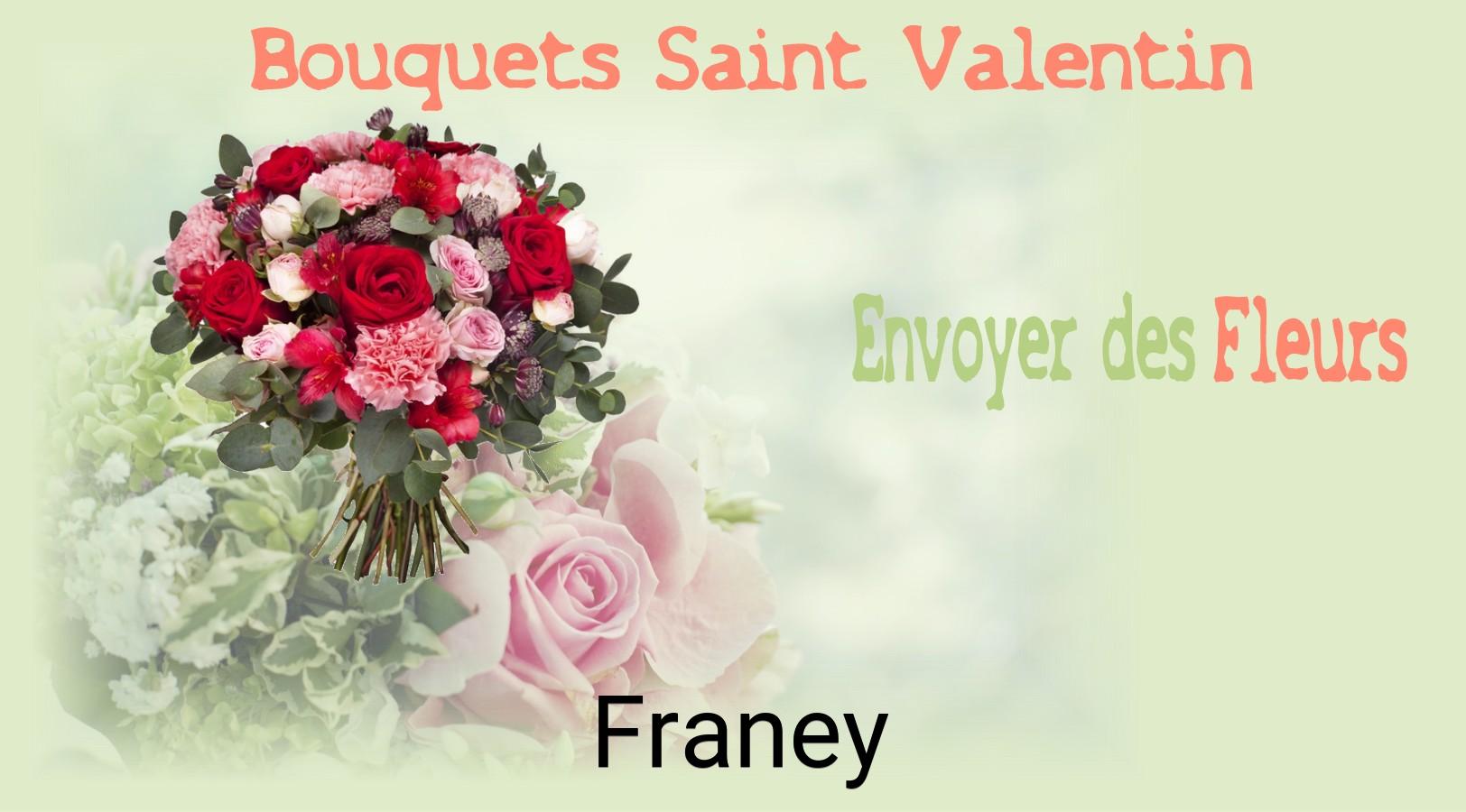 Roses de Saint-Valentin livrées à Franey